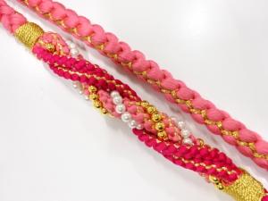 正絹　振袖用　手組帯締め